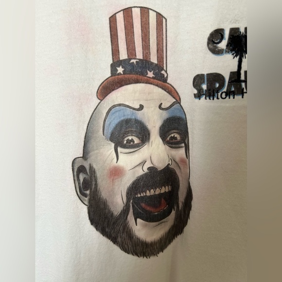 Tee: rare capt spaulding rob zombie house 1,000 corpses hilton head xxl - Picture 3 of 5